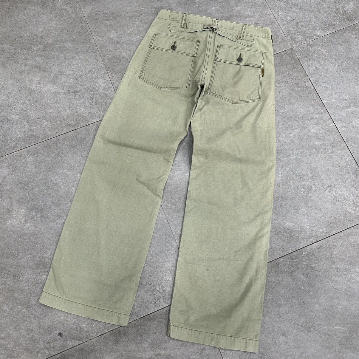 Orslow Vintage 90s Orslow Fatigu Pants Size US 29 - 15 Thumbnail