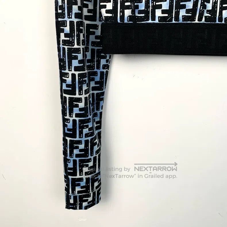 Fendi Fendi Color-Blocked Logo Letter Full Print Crew Neck Long Size XS / US 0-2 / IT 36-38 - 5 Thumbnail