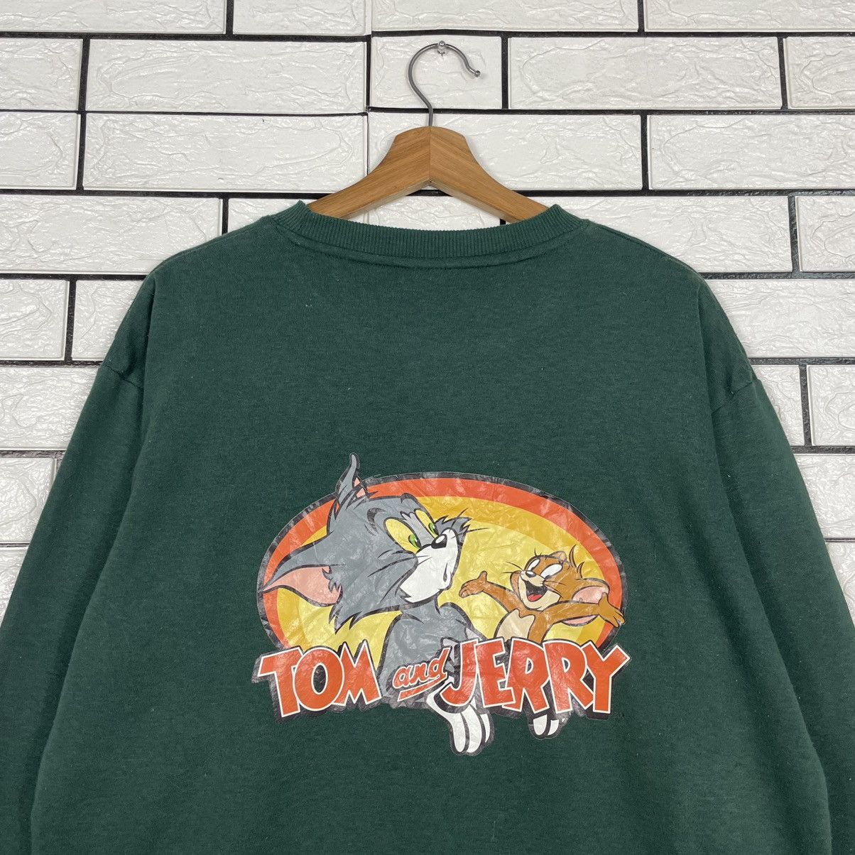 Japanese Brand Tom And Jerry Green Sweatshirt Size US L / EU 52-54 / 3 - 8 Thumbnail