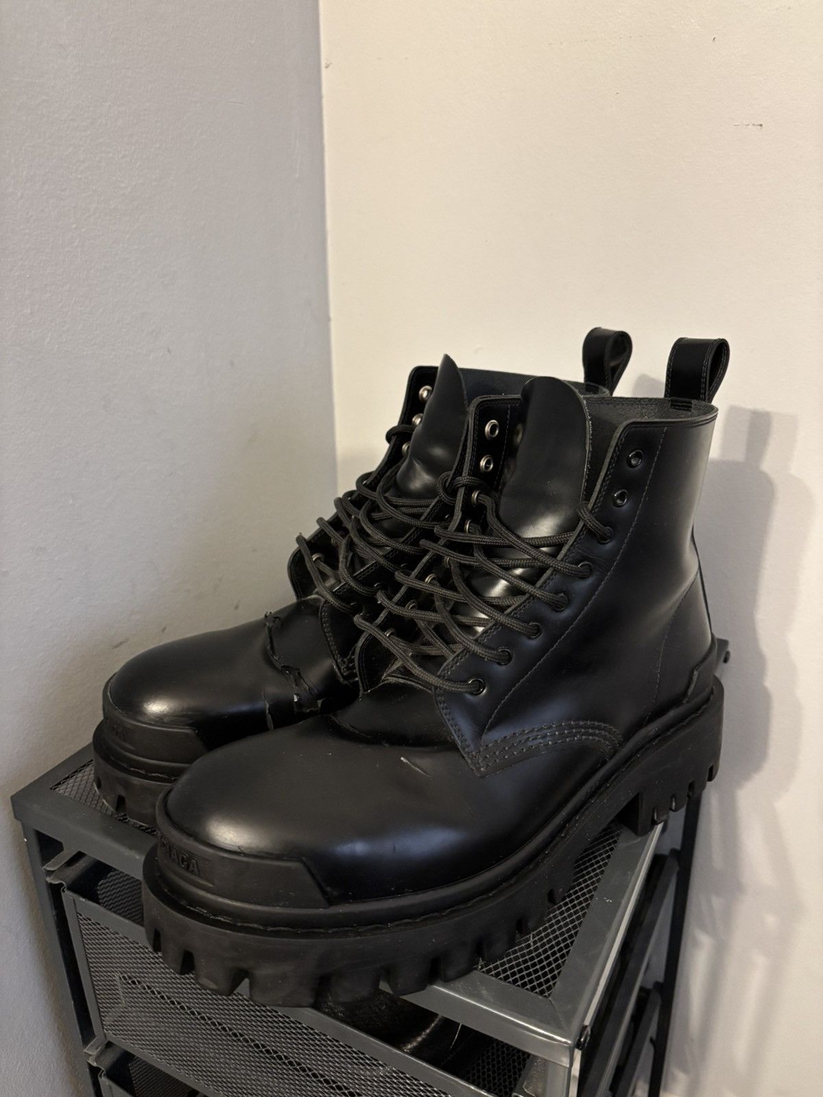 Balenciaga Strike Boot | Grailed