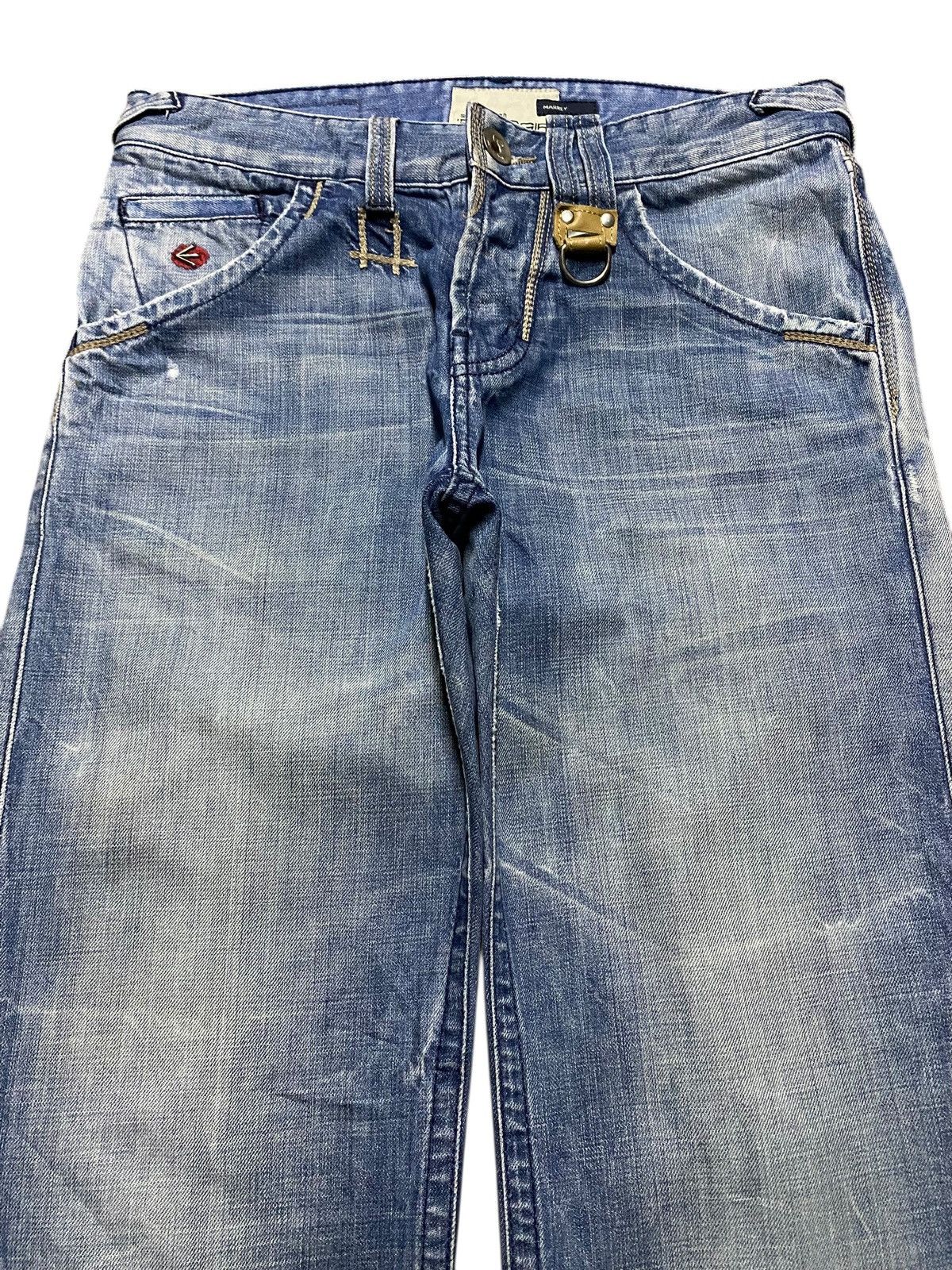 If Six Was Nine Streetwear Y2K Energy Faded Wash Seditionary Loose Jeans Size US 30 / EU 46 - 3 Thumbnail