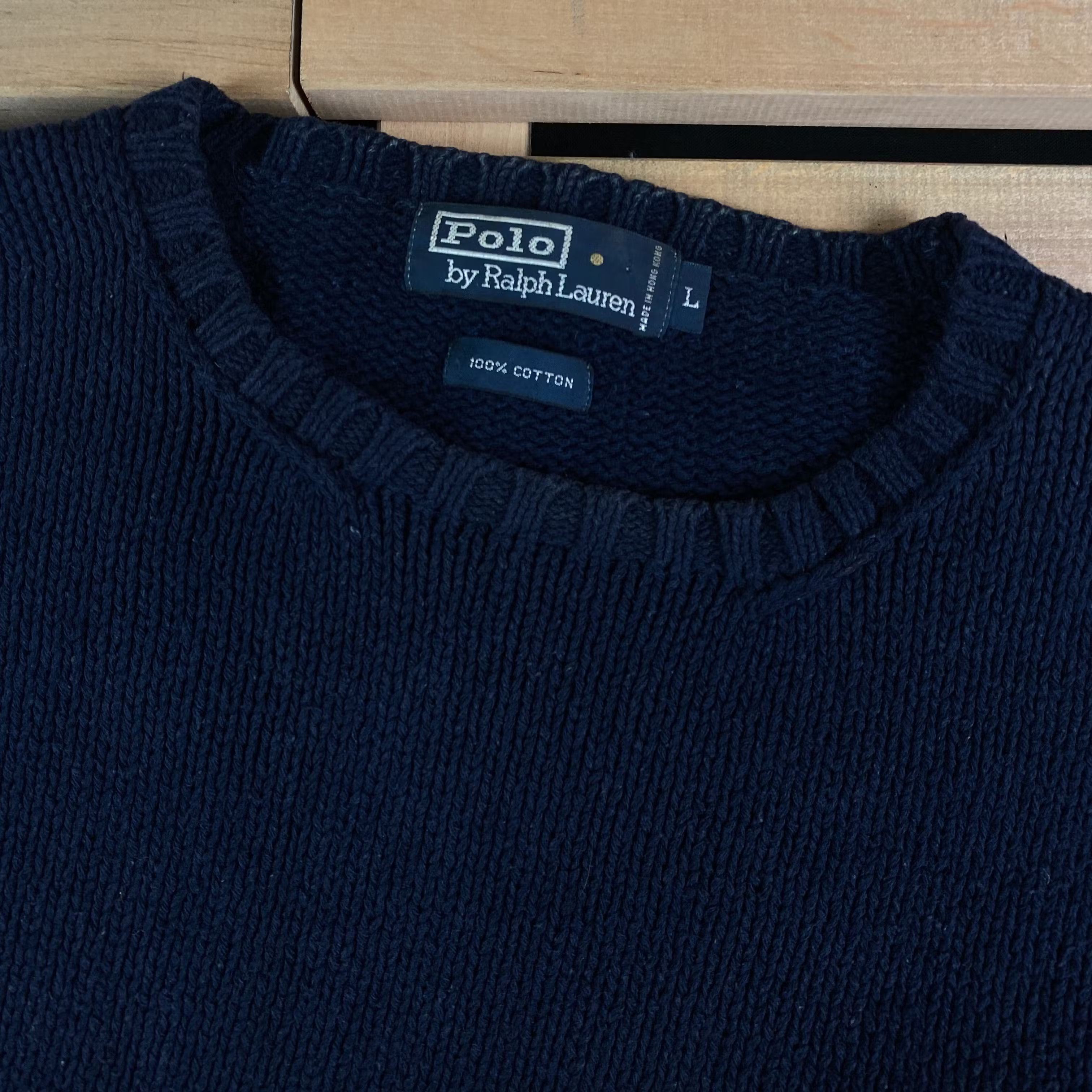 Polo Ralph Lauren × Ralph Lauren × Vintage Mens Polo Ralph Lauren Vintage Sweater Size L Size US L / EU 52-54 / 3 - 7 Thumbnail