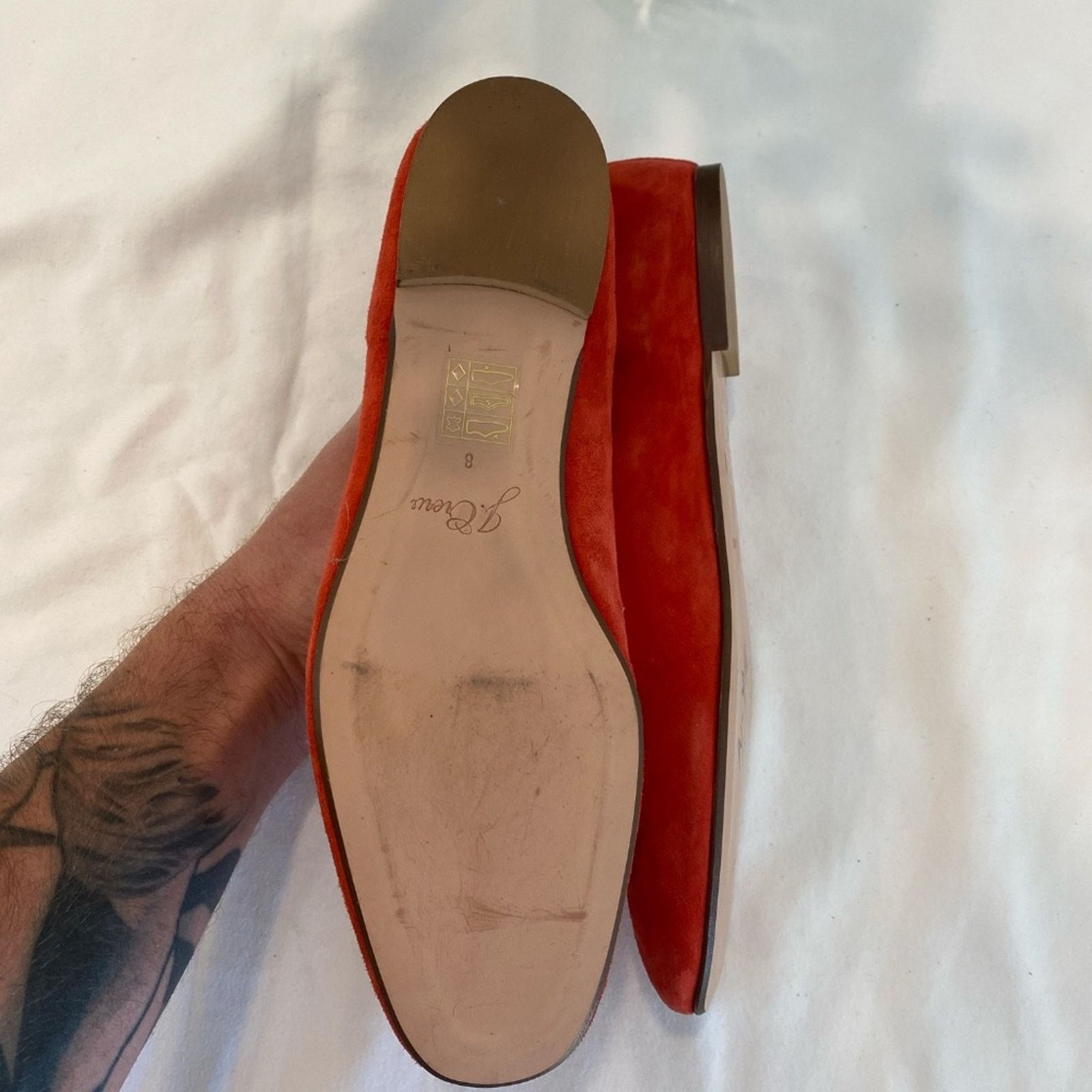J.Crew J.Crew Women's Suede Smoking Loafer - 8 Size US 8 / IT 38 - 6 Thumbnail