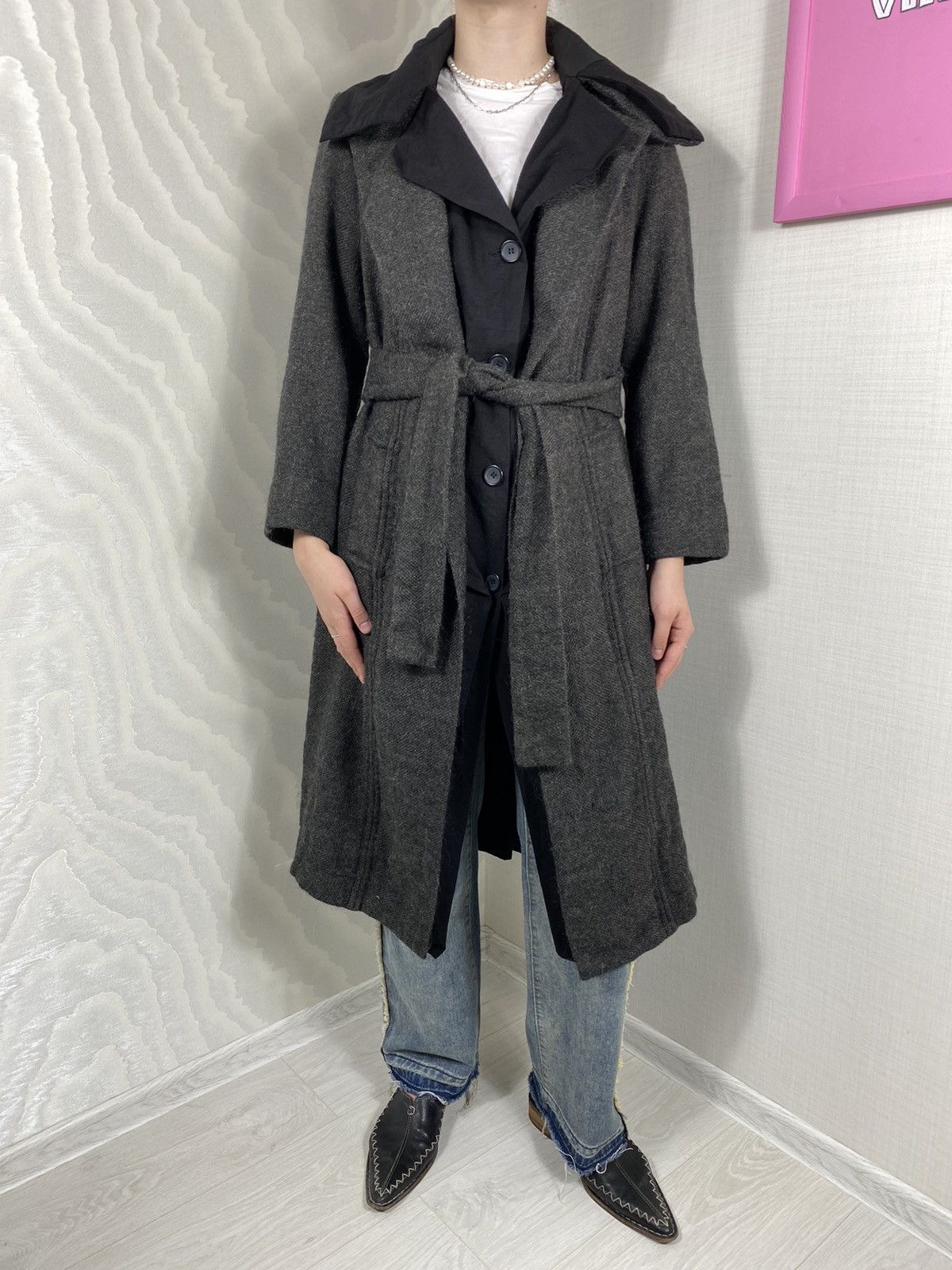 Rick Owens × Vintage Olmar & Mirta Anthracite Coat Size S / US 4 / IT 40 - 3 Thumbnail