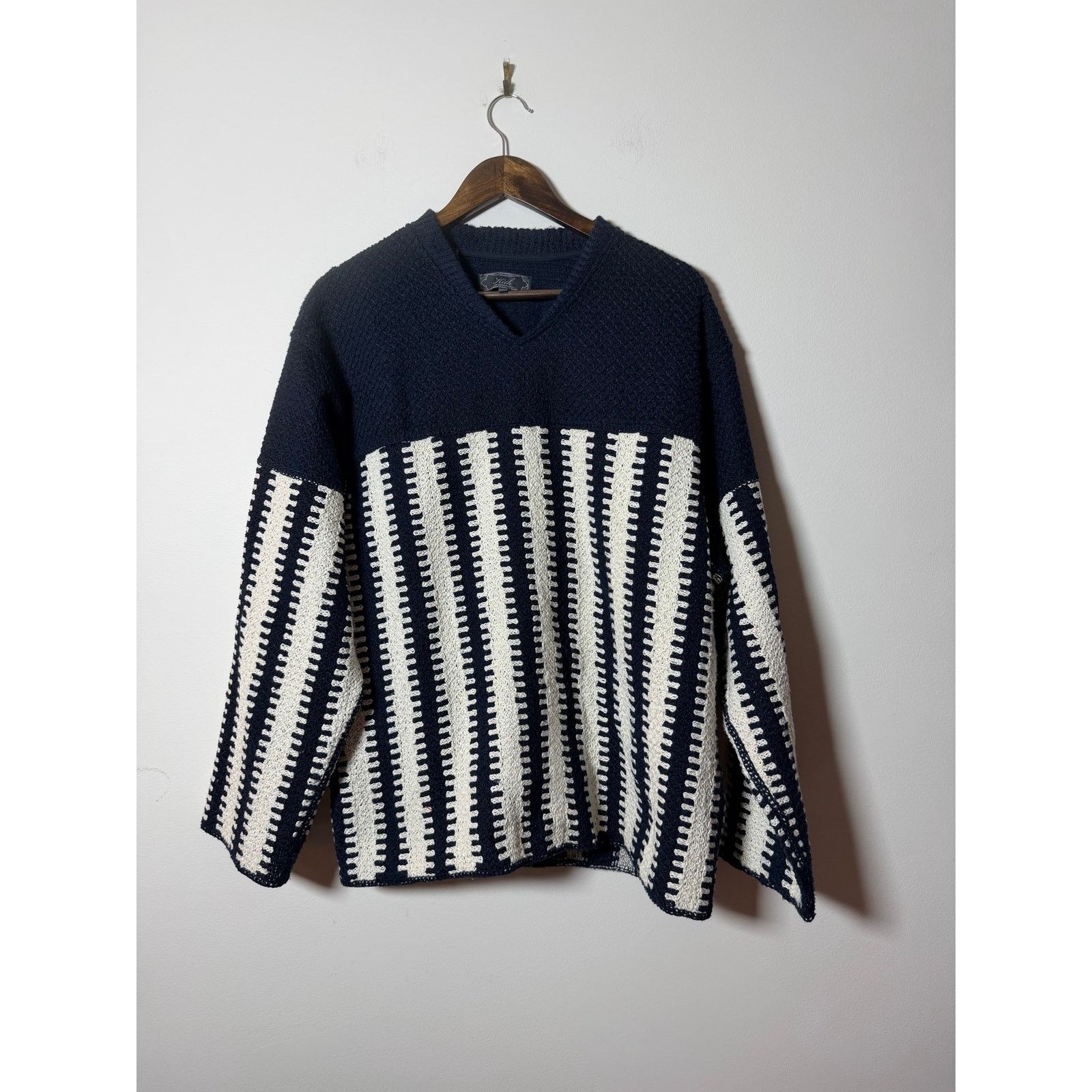Kith Kith Long Sleeve Crochet Malik Jersey Nocturnal Size US M / EU 48-50 / 2 - 1 Thumbnail