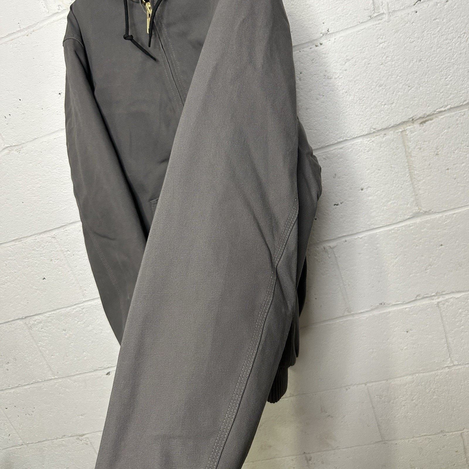 Carhartt Carhartt Quilted Hooded Active Jacket “Gravel/Grey” J140-GVL Size US L / EU 52-54 / 3 - 8 Thumbnail
