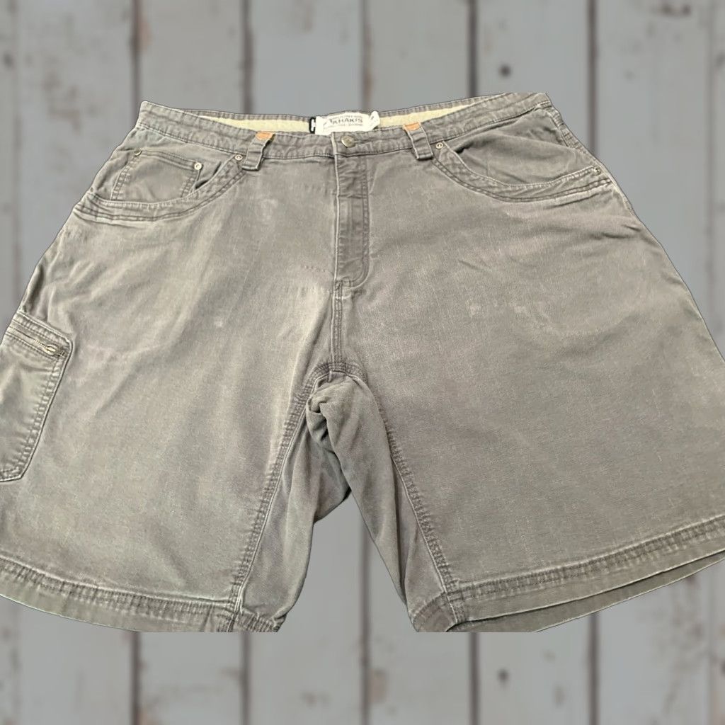 Mountain Khakis Mountain Khakis Cargo Shorts 42 Charcoal Gray Outdoor Casual Mens Size US 42 / EU 58 - 1 Thumbnail