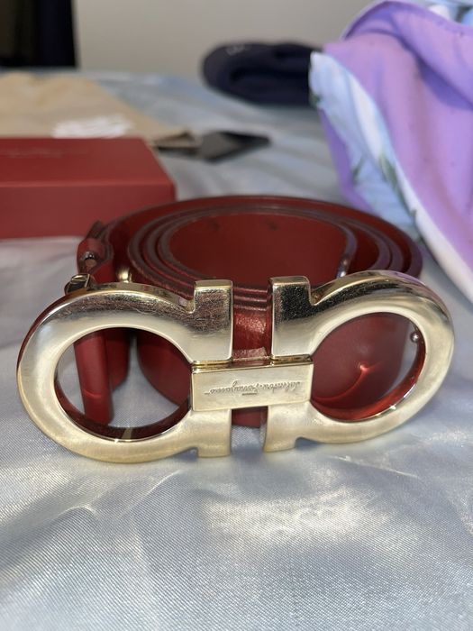 Salvatore ferragamo 2024 belt size