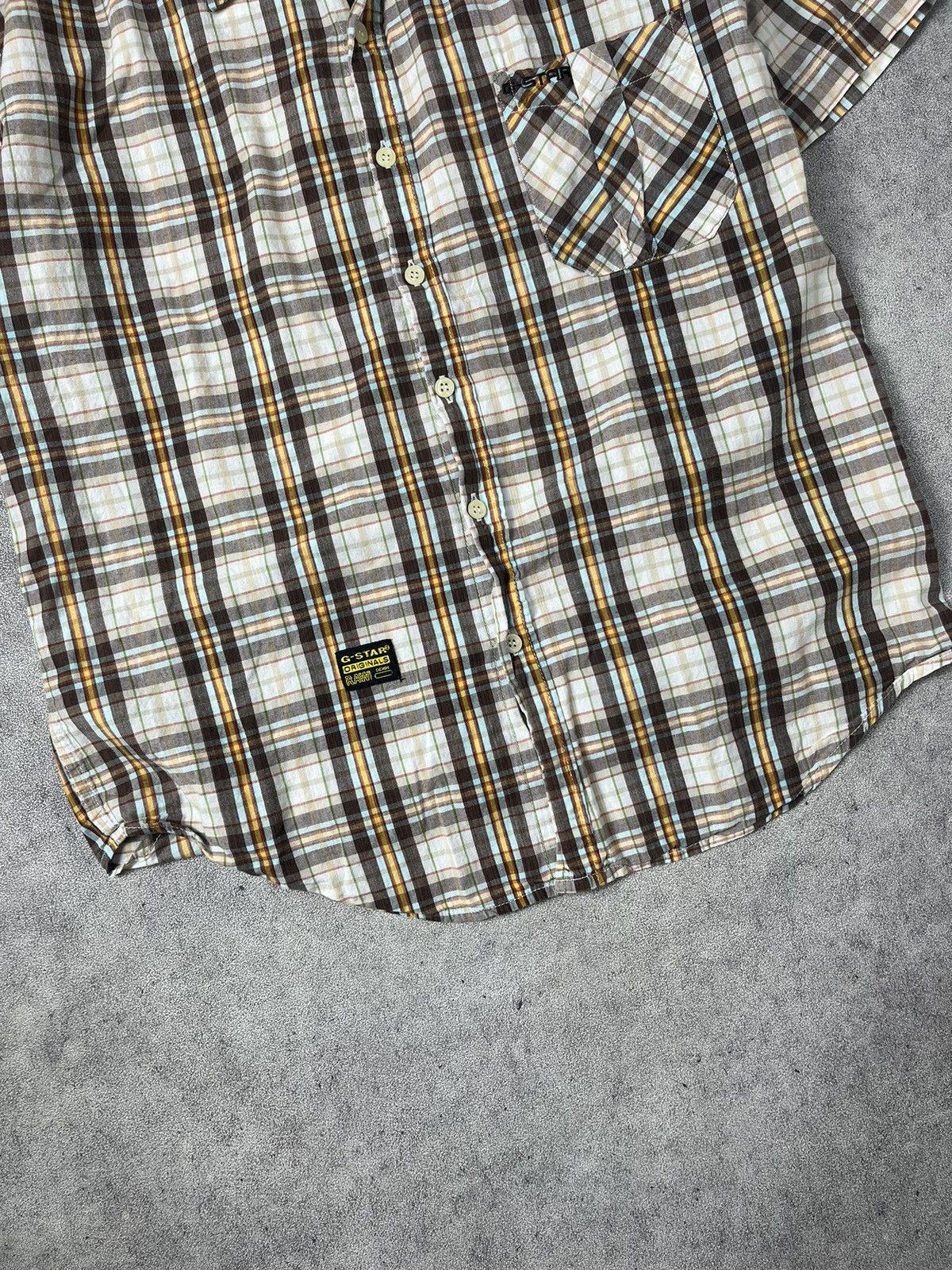 G-Star × If Six Was Nine × Vintage Gstar plaid shirt Size US L / EU 52-54 / 3 - 3 Thumbnail