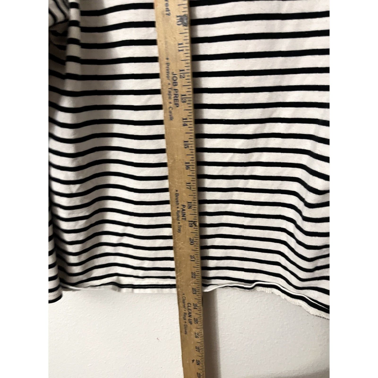 Zara VINTAGE Zara Striped Sweater Women Long Sleeve Puff Sleeve Black & White L Pullover 100% Cotton Womens Size L / US 10 / IT 46 - 4 Thumbnail