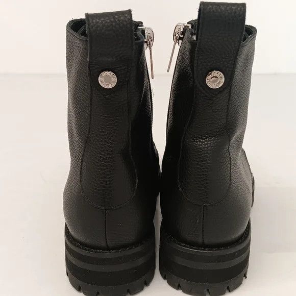 Jimmy Choo Jimmy Choo Halden Pebbled Leather Combat Boots - EU36/US6 Size US 6 / IT 36 - 15 Thumbnail