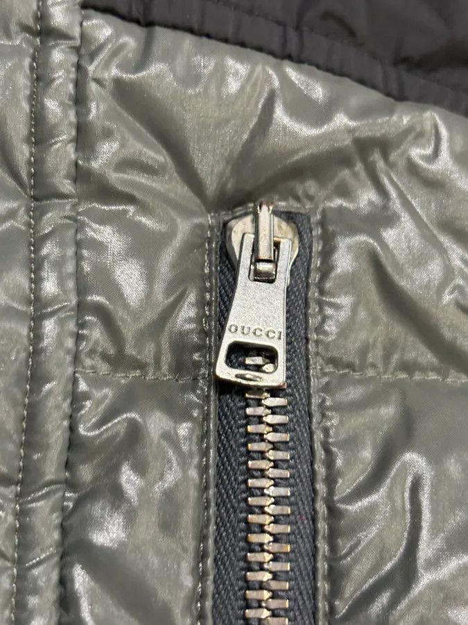 Gucci AW2011 Gucci Black & Grey Nylon Quilted Puffer Jacket Size US S / EU 44-46 / 1 - 7 Thumbnail