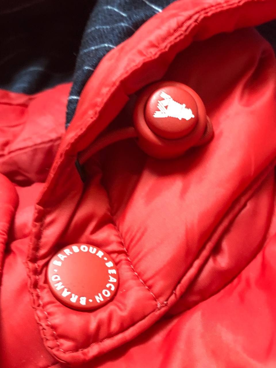 Barbour LADIES BARBOUR SEAWARD Quilt Jacket Red Size L / US 10 / IT 46 - 13 Thumbnail