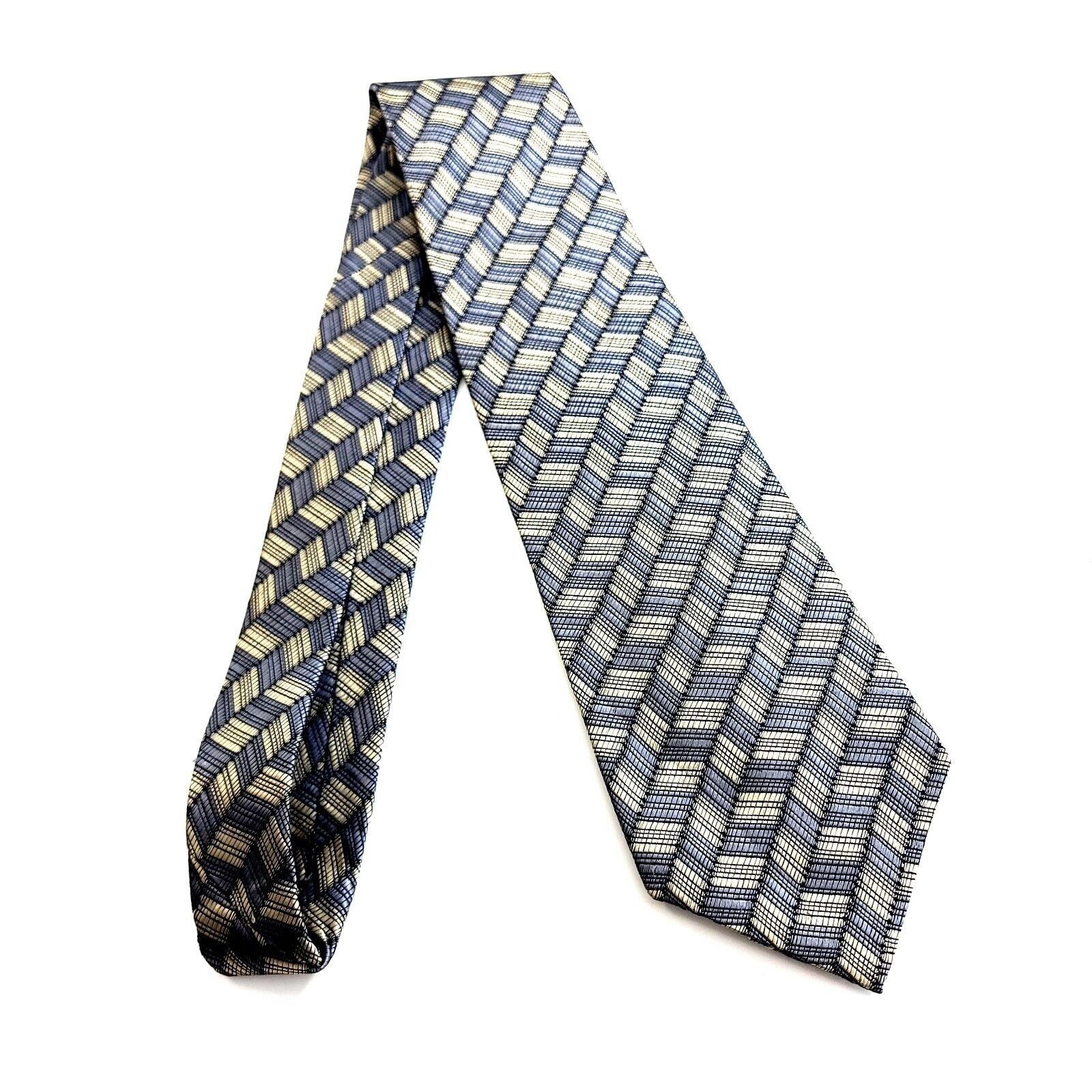 Dockers Dockers Abstract Geometric Woven Tan Gray Du Pont Teflon Wid Size ONE SIZE - 7 Thumbnail