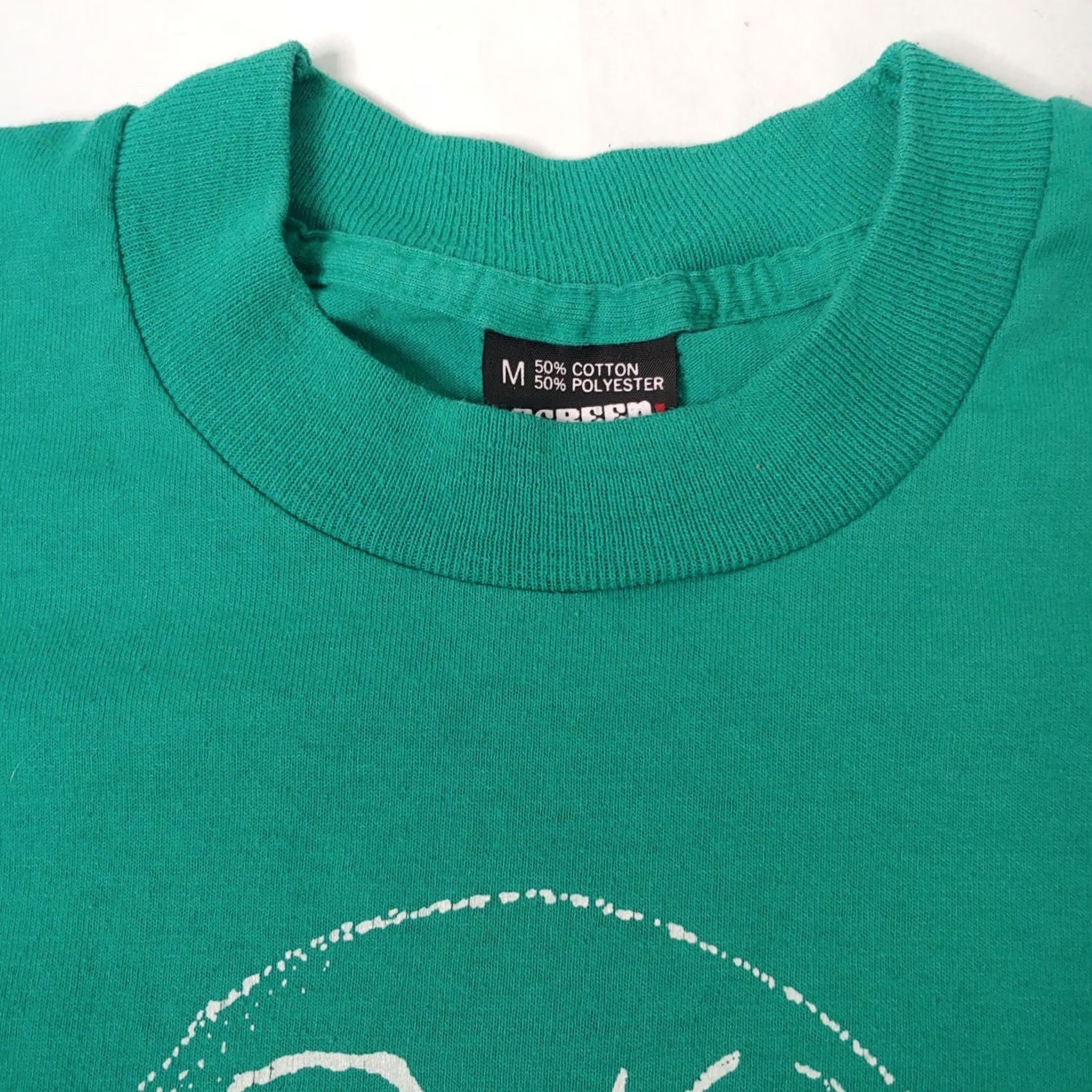Vintage VINTAGE Screen Stars Red Rock Canyon Nevada Shirt M Blue-Green Cotton Blend Knit Graphic Tee Short Sleeve Crew Neck Men Size US M / EU 48-50 / 2 - 7 Thumbnail