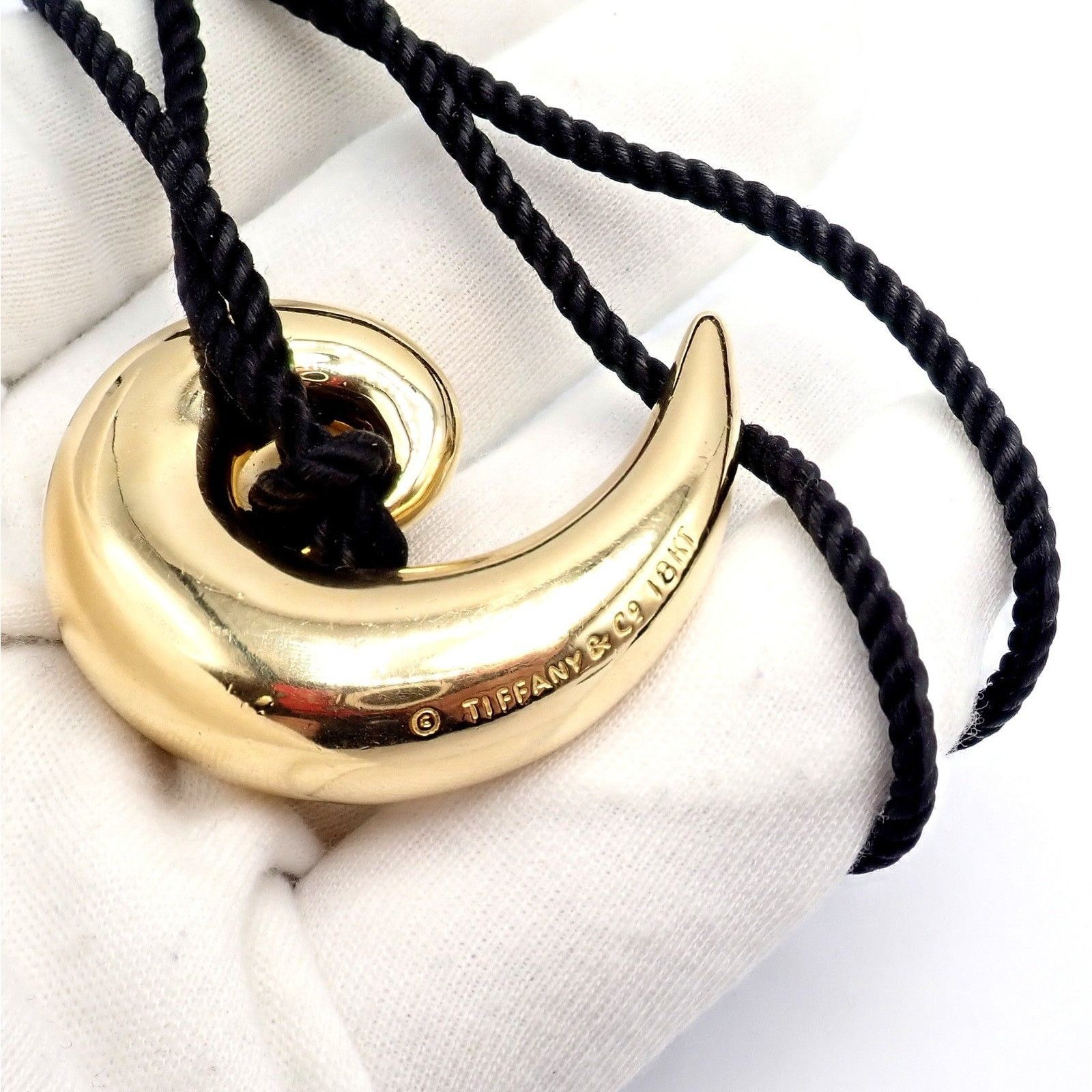 Tiffany & Co. Tiffany & Co 18k Gold Cummings Spiral Nautilus Necklace Size ONE SIZE - 11 Thumbnail