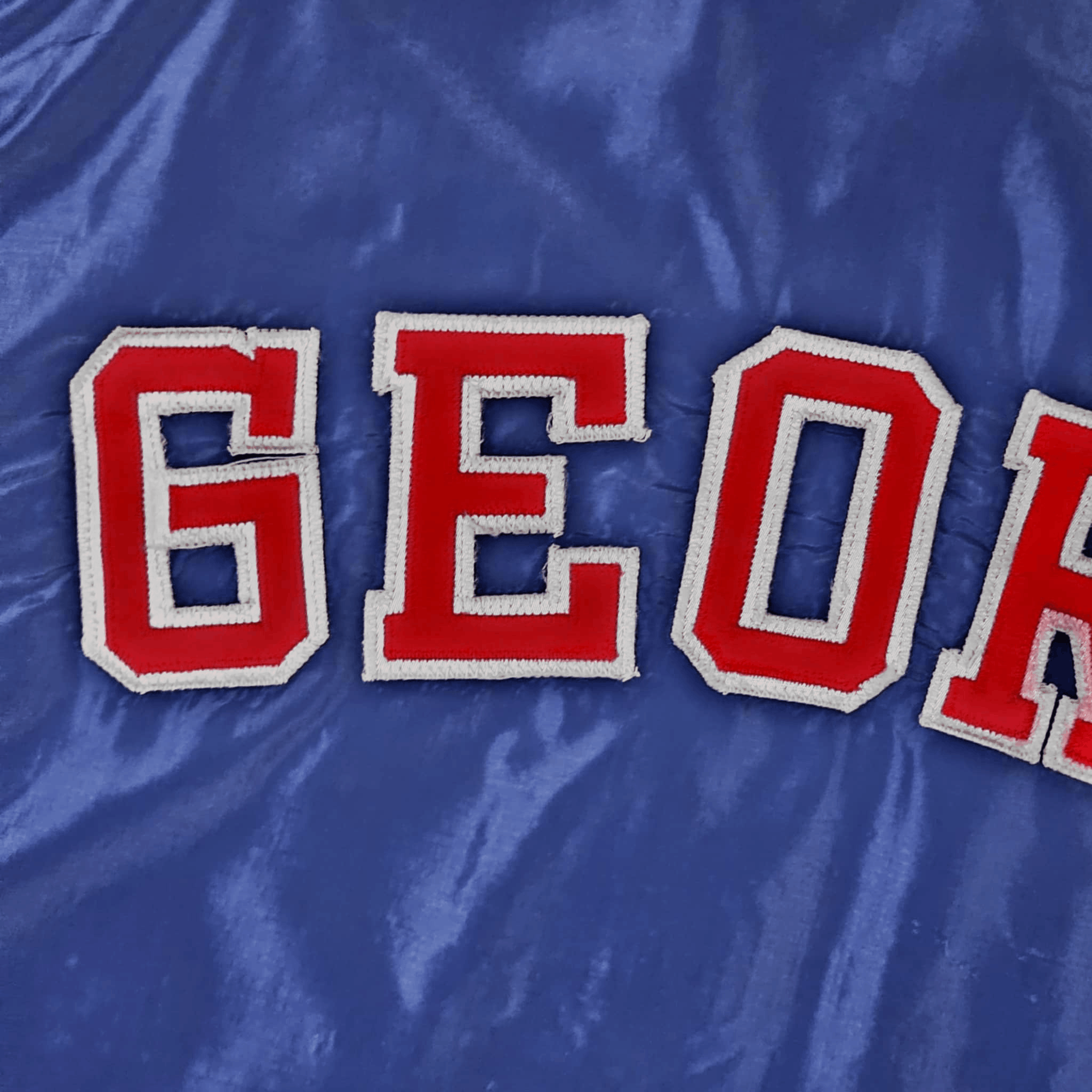 Russell Athletic × Vintage Georgia Bulldogs Vintage 80s Windbreaker Coach's Jacket Size US M / EU 48-50 / 2 - 6 Thumbnail