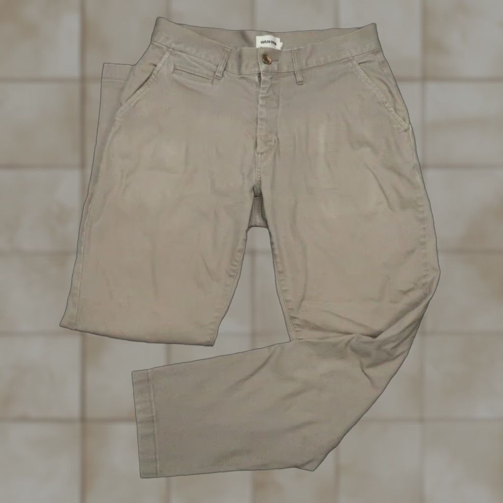 Taylor Stitch Taylor Stitch Pants Men 31x30 Brown Cotton Slim Fit Chino Casual Workwear Regular Mens Size US 31 - 1 Thumbnail