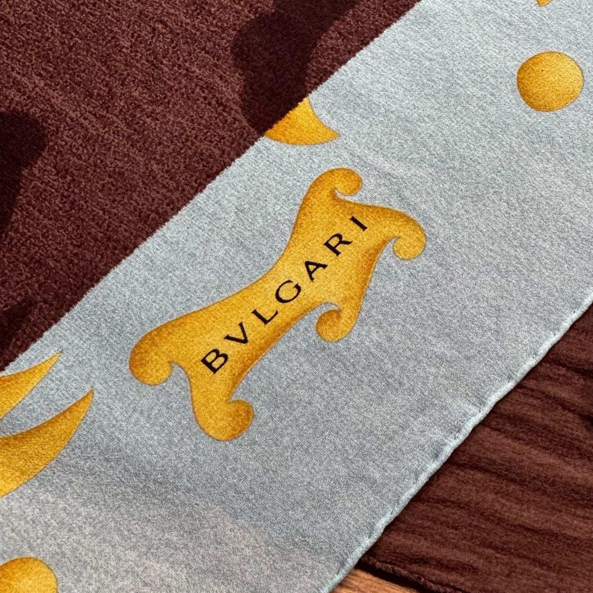 Bvlgari Authentic Bvlgari Silk Scarf Oblong Size ONE SIZE - 4 Thumbnail