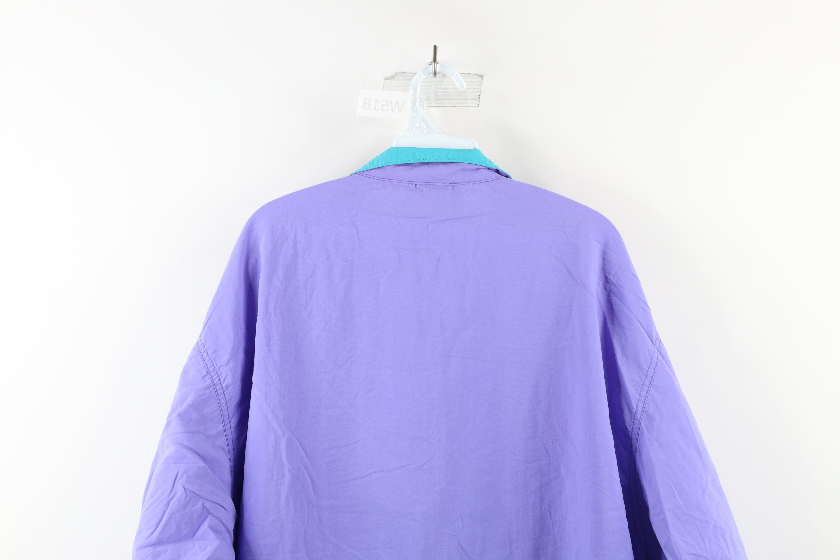 Vintage Vintage 90s Streetwear Zip Packable Windbreaker Jacket USA Size US L / EU 52-54 / 3 - 11 Thumbnail
