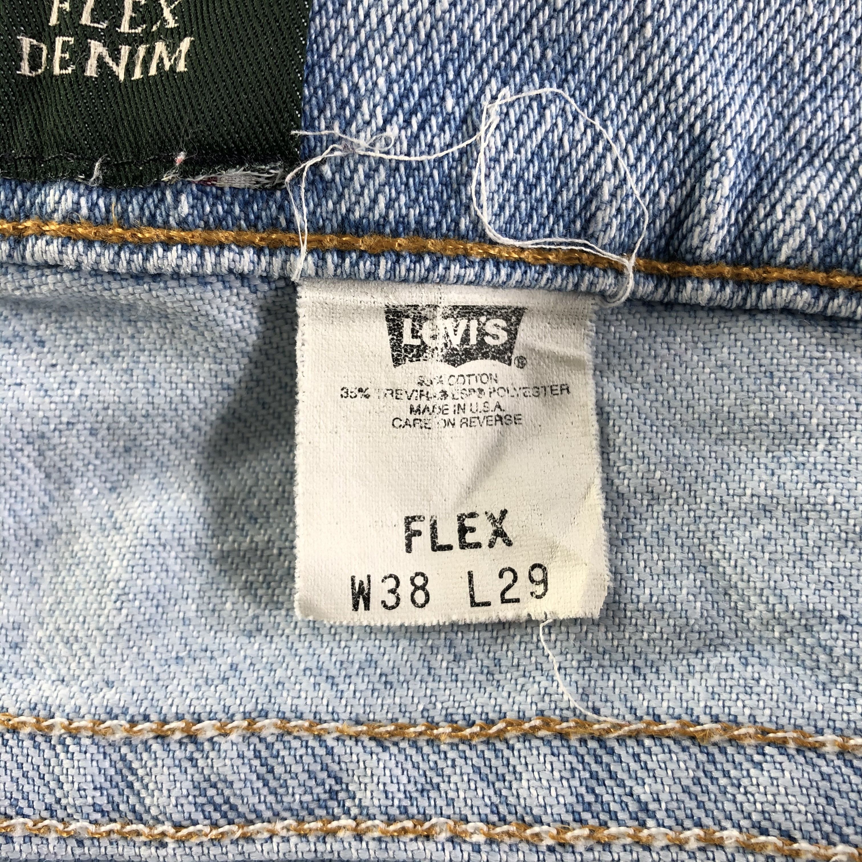 Levi's Vintage Light Wash Levis Jeans-J4298 Size US 37 - 11 Thumbnail