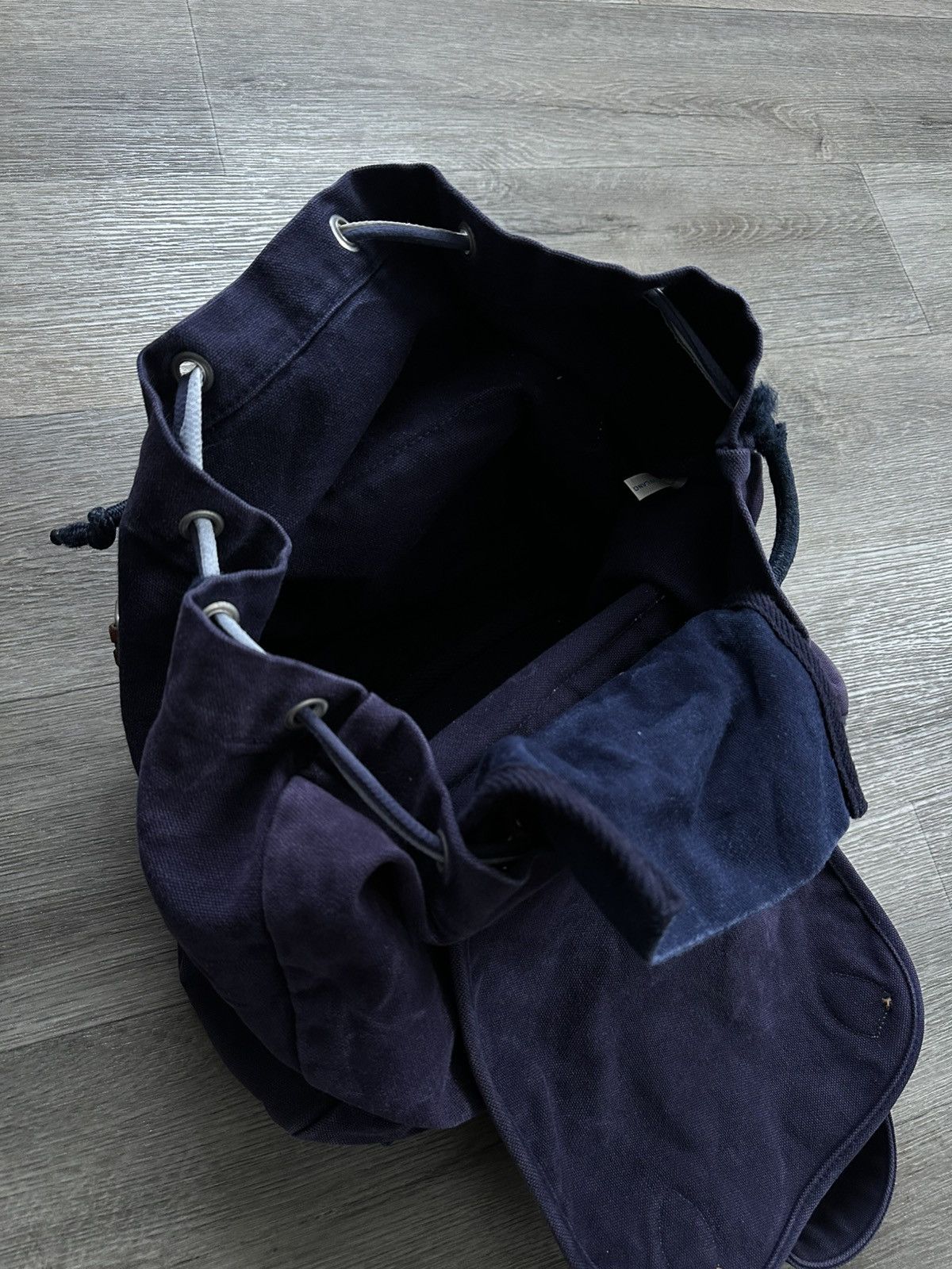 Polo Ralph Lauren 🫧POLO RALPH LAUREN 90s VINTAGE CANVAS BACKPACK VERY RARE Size ONE SIZE - 19 Thumbnail