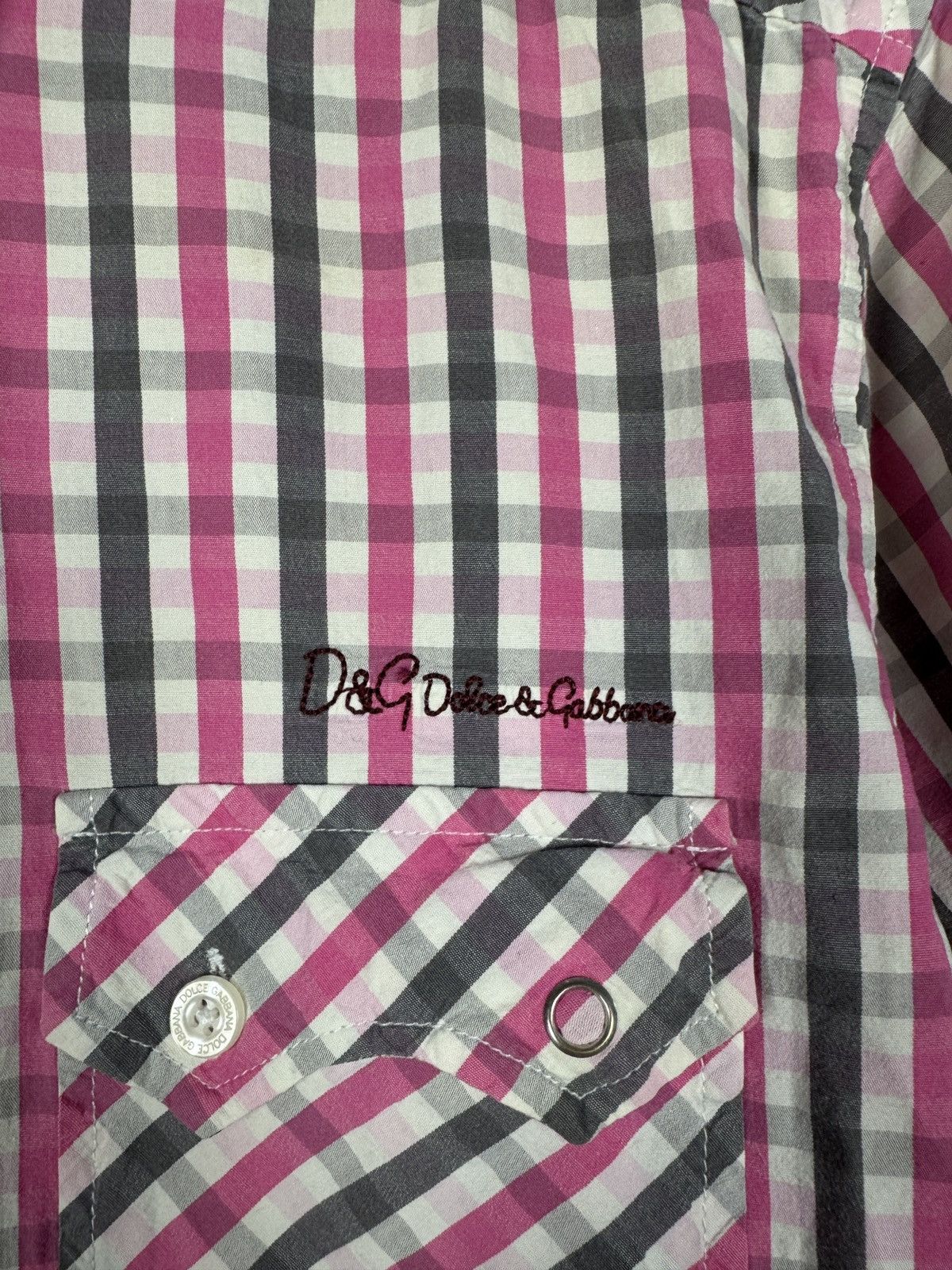 Dolce & Gabbana Dolce Gabbana Short Sleeve Shirt Button Up Luxury Size XL Size XL / US 12-14 / IT 48-50 - 6 Thumbnail