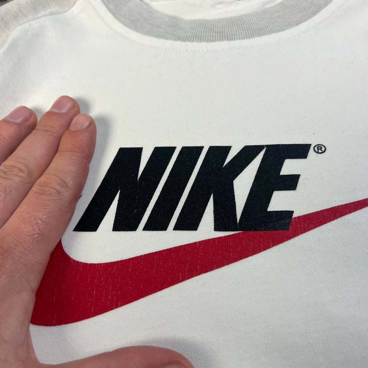 Nike Nike Vintage Y2K Big Logo Longsleeve Streetwear Style Size US S / EU 44-46 / 1 - 5 Thumbnail