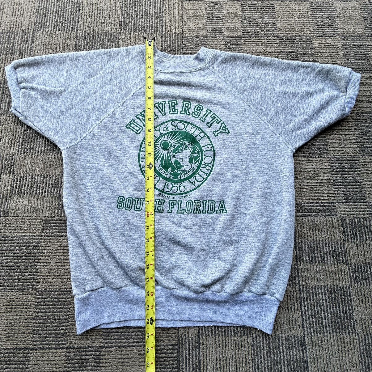 Vintage Vintage 80’s University Of South Florida USF Crewneck Size M / US 6-8 / IT 42-44 - 4 Thumbnail
