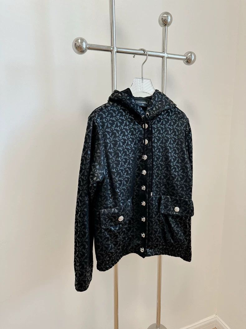Chanel Chanel Ski series printed diamond buckle hooded jacket Size XXS / US 00 / IT 34 - 3 Thumbnail