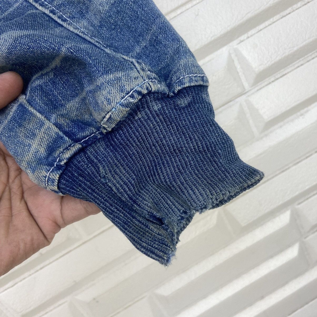 Japanese Brand Blue Story Street Fashion Native Soft Denim Bomber Style Size US S / EU 44-46 / 1 - 13 Thumbnail