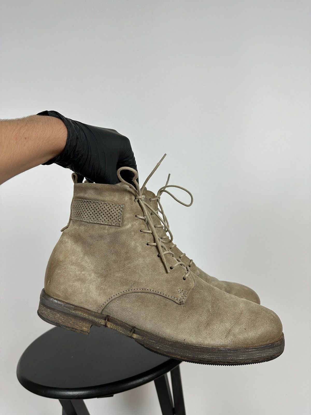 A.S.98 A.S.98 Airstep Dirty Grey Avant Garde Leather Ankle Boots Size US 9 / EU 42 - 10 Thumbnail