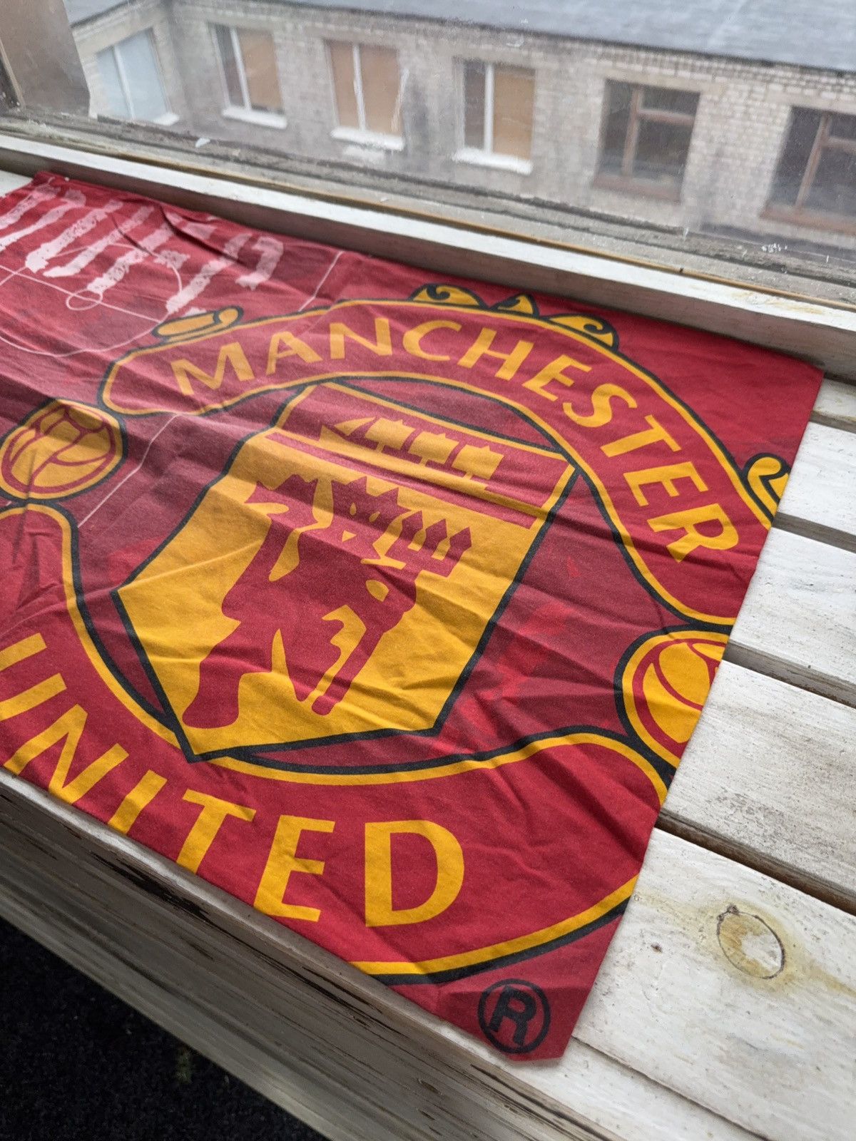 Other 90s Manchester United Pillow Cover Football Pitch Design Size ONE SIZE - 5 Thumbnail