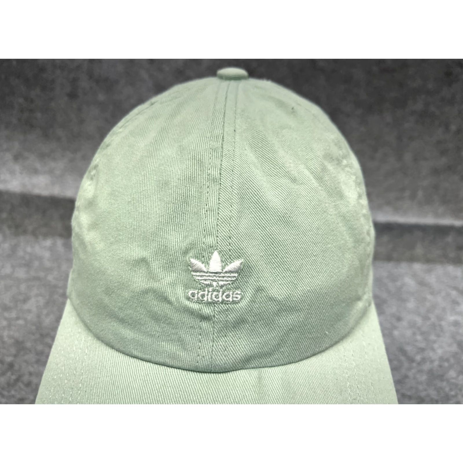 Adidas Adidas Hat Cap Strap Back Adult One Size Light Blue 100% Cotton Golf Hat Outdoor Unisex Adults Mens Womens Size ONE SIZE - 2 Thumbnail