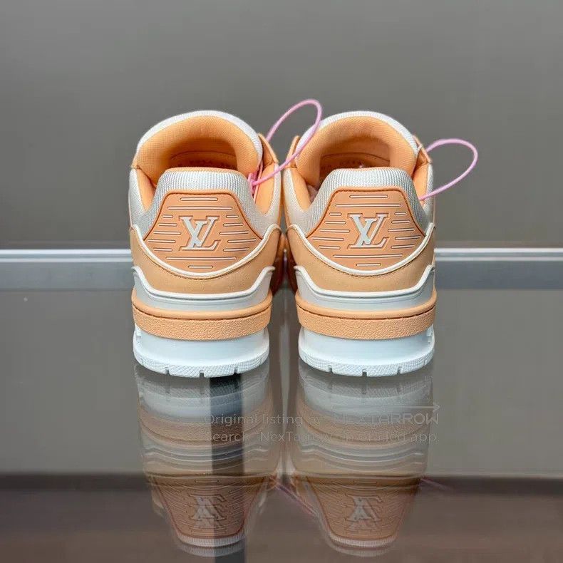 Louis Vuitton Louis Vuitton Trainer New Orange shoes Size US 8 / IT 38 - 3 Thumbnail