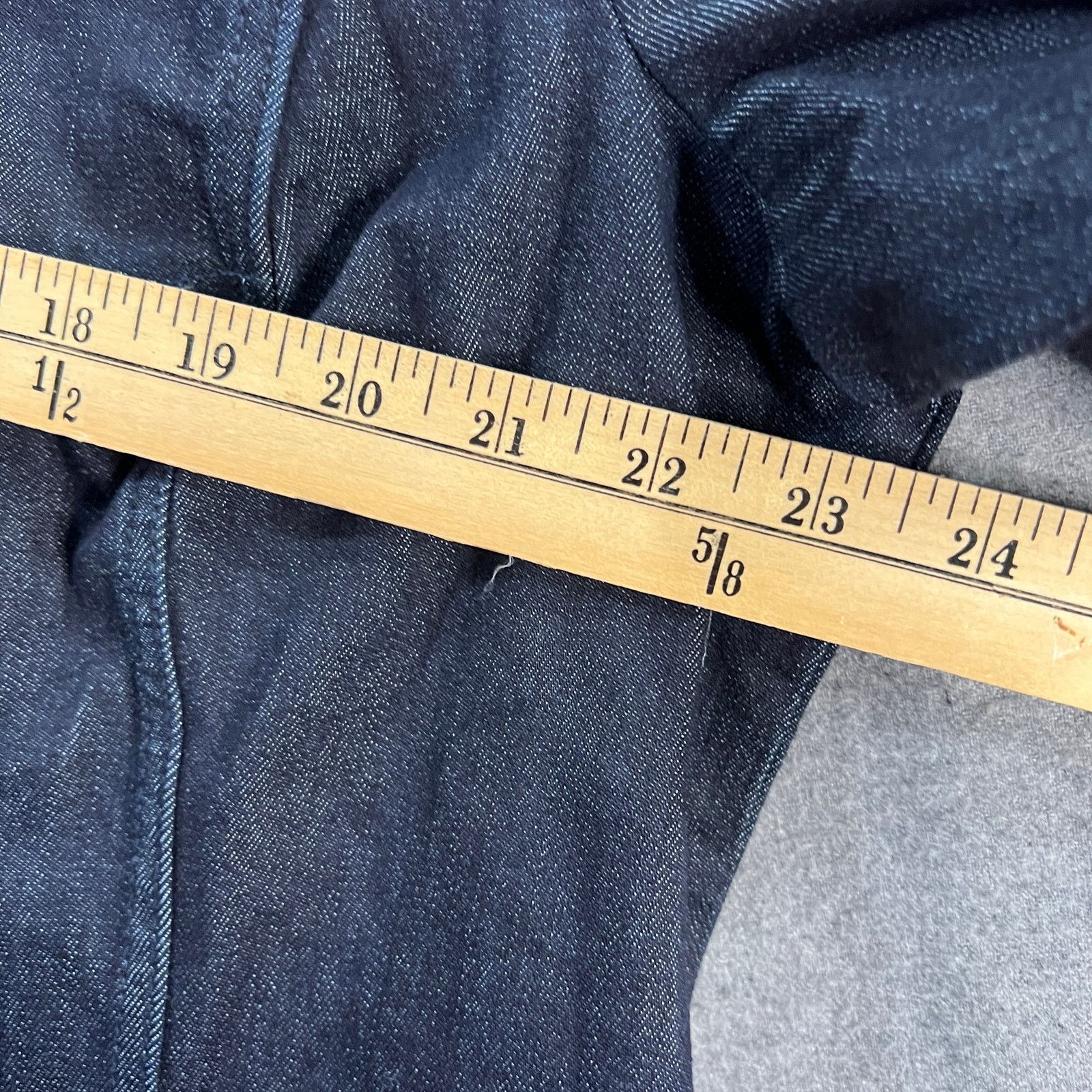 Other Susan Graver Petite High Stretch Denim Long Jean J Size L / US 10 / IT 46 - 9 Thumbnail