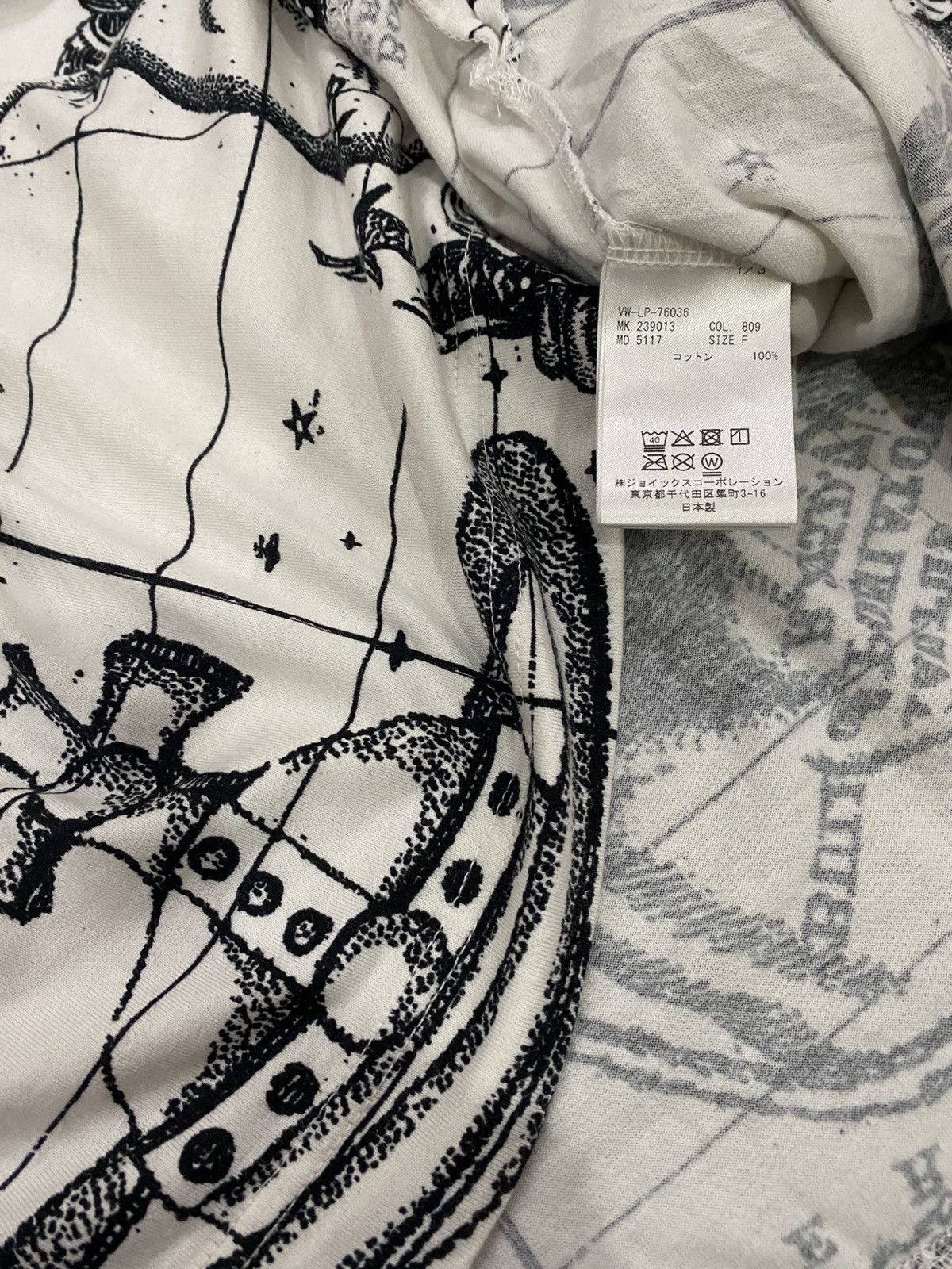 Vivienne Westwood VIVIENNE WESTWOOD Man Constellation Overprint Oversized Size US XXL / EU 58 / 5 - 4 Thumbnail