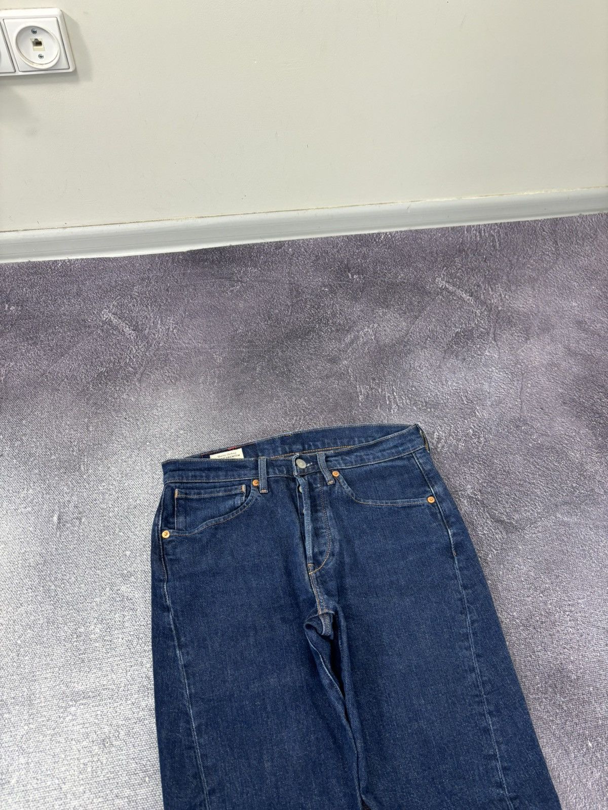 Levi's Levi’s Premium LEJ 502 Engineered Rare Slim Blue Denim Jeans Size US 28 / EU 44 - 9 Thumbnail