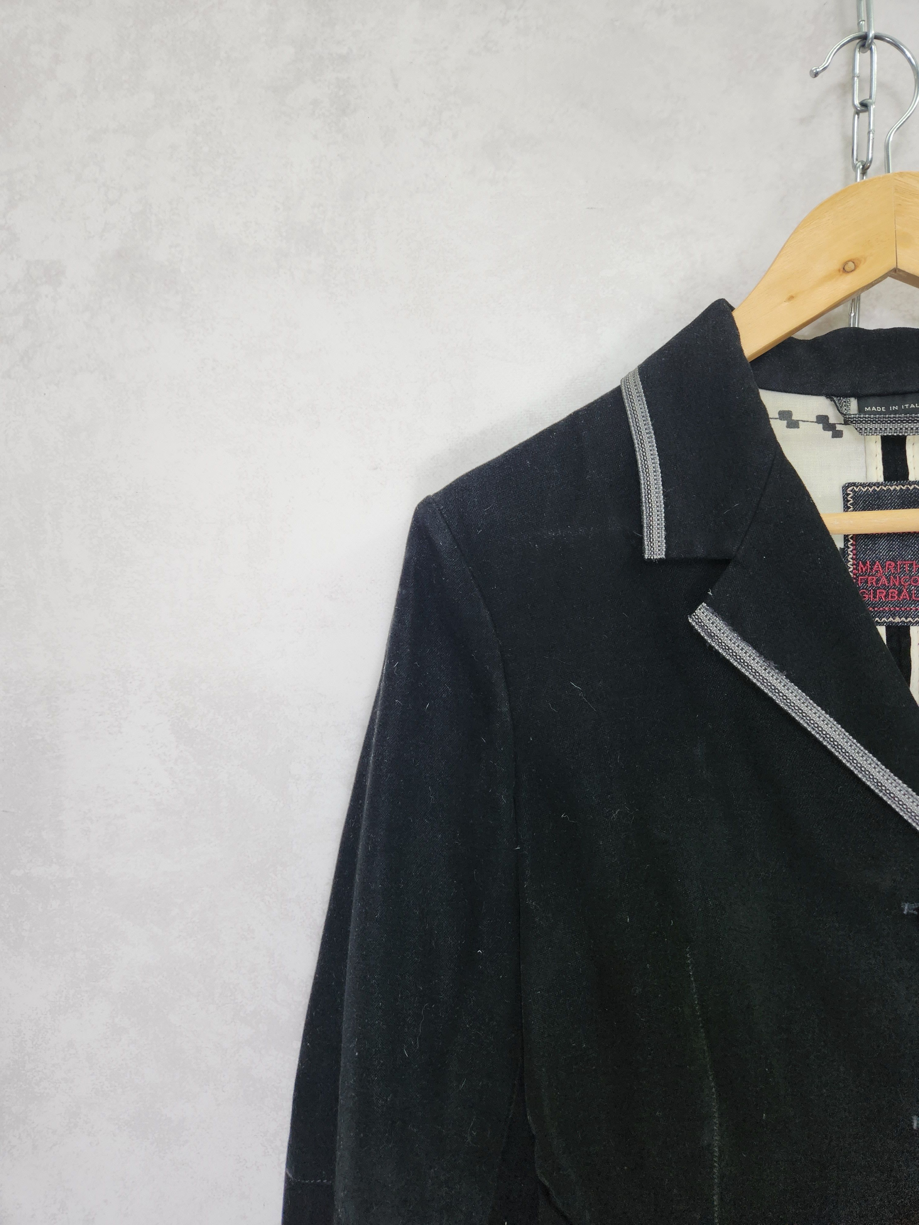 Marithe + Francois Girbaud Marithe Francois Girbaud cotton designer blazer 3 button ups Size S / US 4 / IT 40 - 4 Thumbnail