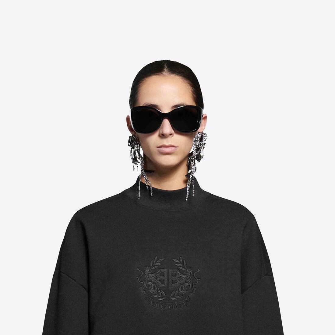 Balenciaga Black Void Butterfly Sunglasses Size ONE SIZE - 5 Thumbnail