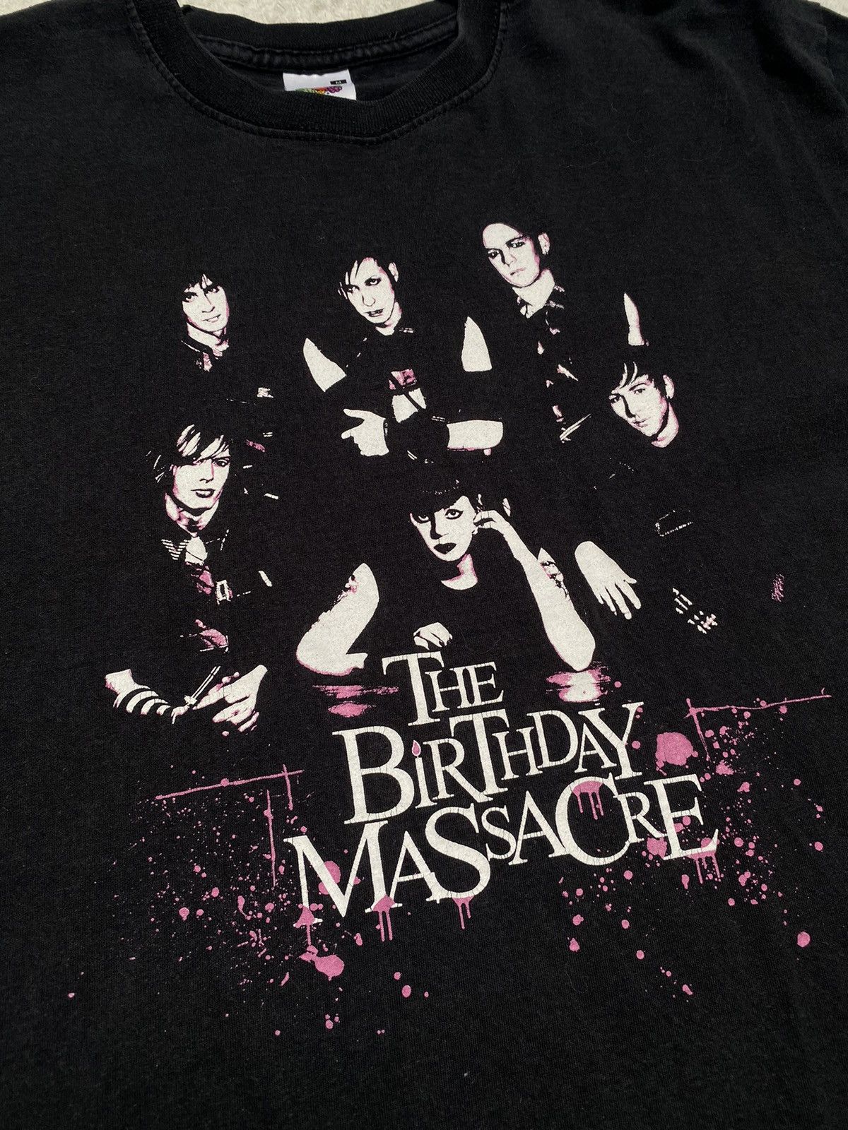 Band Tees × Vintage The Birthday Massacre Graphic Band T-Shirt y2k M rock metal Size US M / EU 48-50 / 2 - 13 Thumbnail