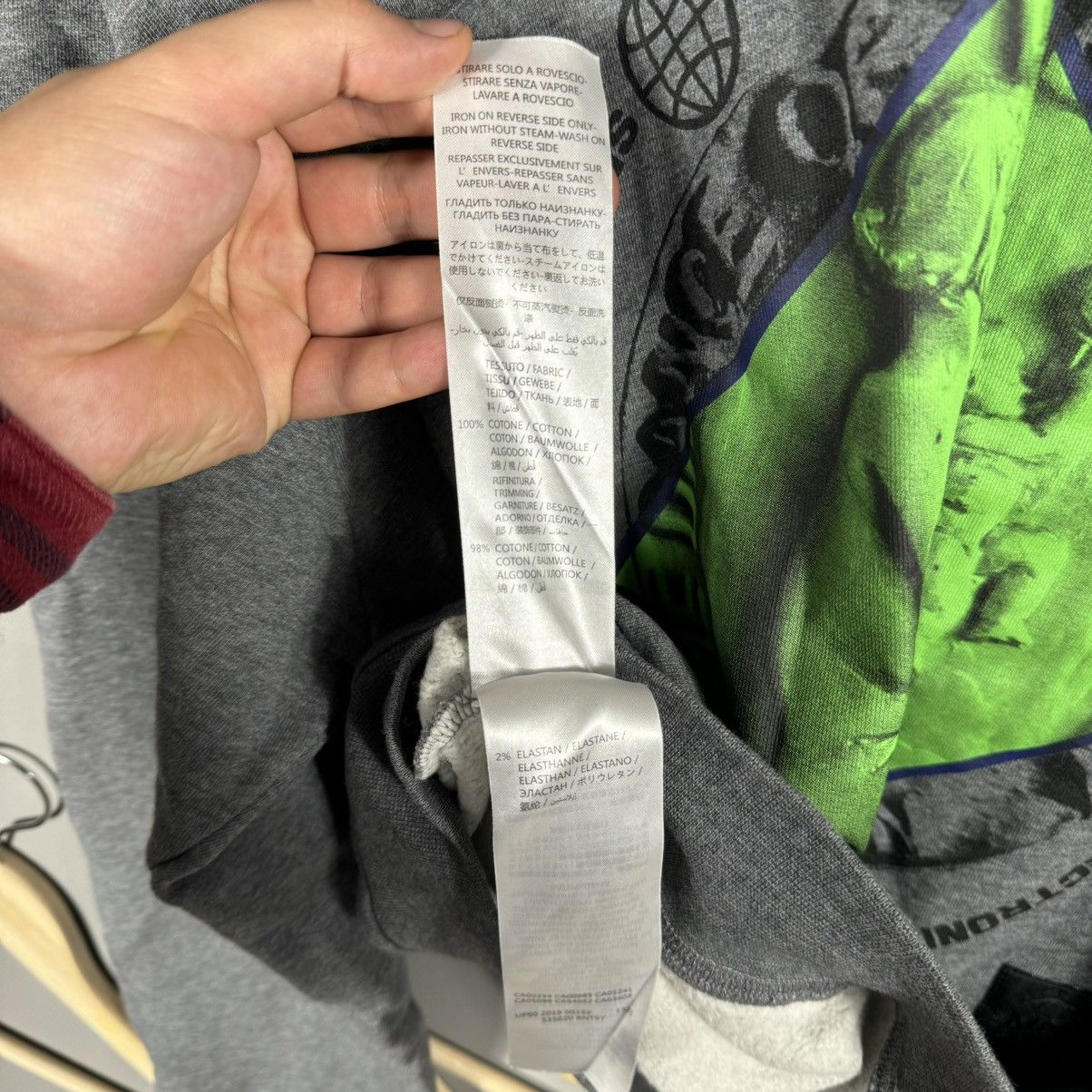 Alexander McQueen MCQ Alexander McQueen Electronic Vibrations Sweatshirt Size US M / EU 48-50 / 2 - 8 Thumbnail