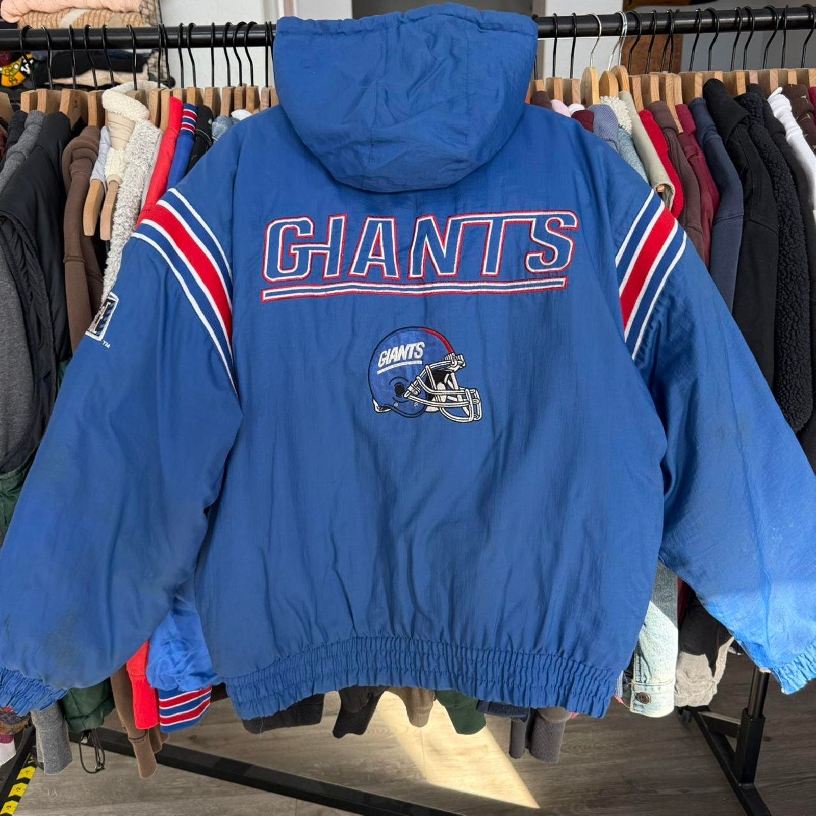 Pro Player Vintage 90s Pro Player Giants Puffer Jacket Size US XL / EU 56 / 4 - 1 Thumbnail