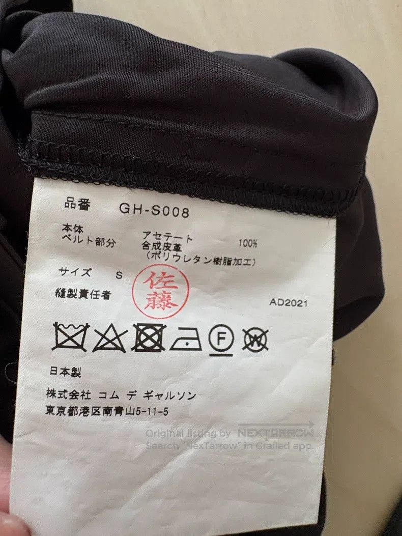 Comme des Garcons Comme Des Garcons size S Black leather belt double layer h Size 24" / US 00 / IT 34 - 5 Thumbnail