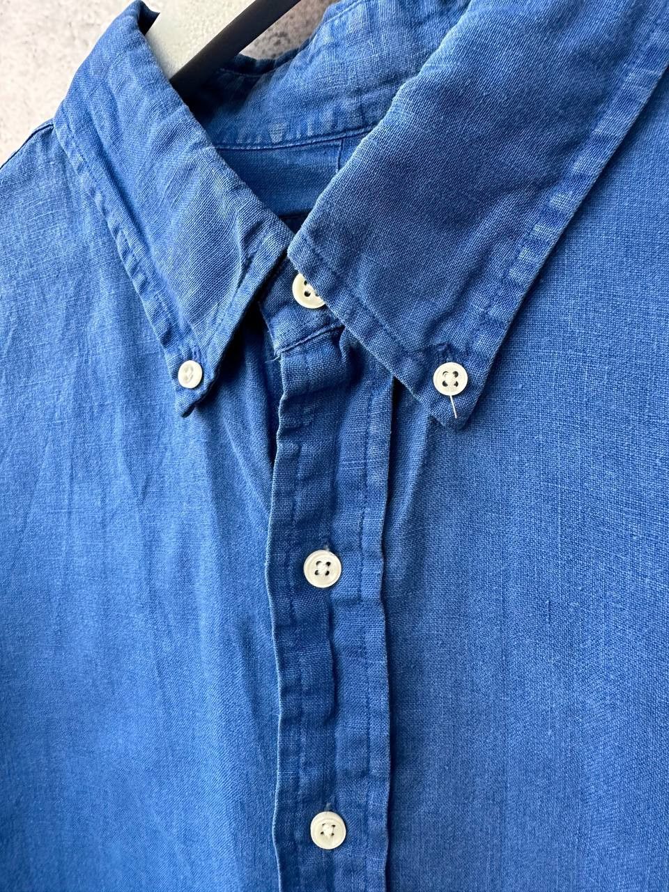 Old Navy × Ralph Lauren Ralph Lauren 100% Linen Short Sleeve Button Up Shirt Size US XL / EU 56 / 4 - 9 Thumbnail