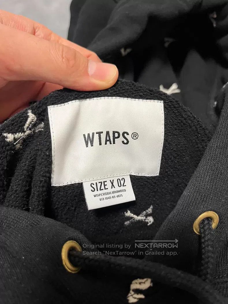 Wtaps Wtaps All-over Bone Print Collaborative Sweatshirt Size US M / EU 48-50 / 2 - 3 Thumbnail
