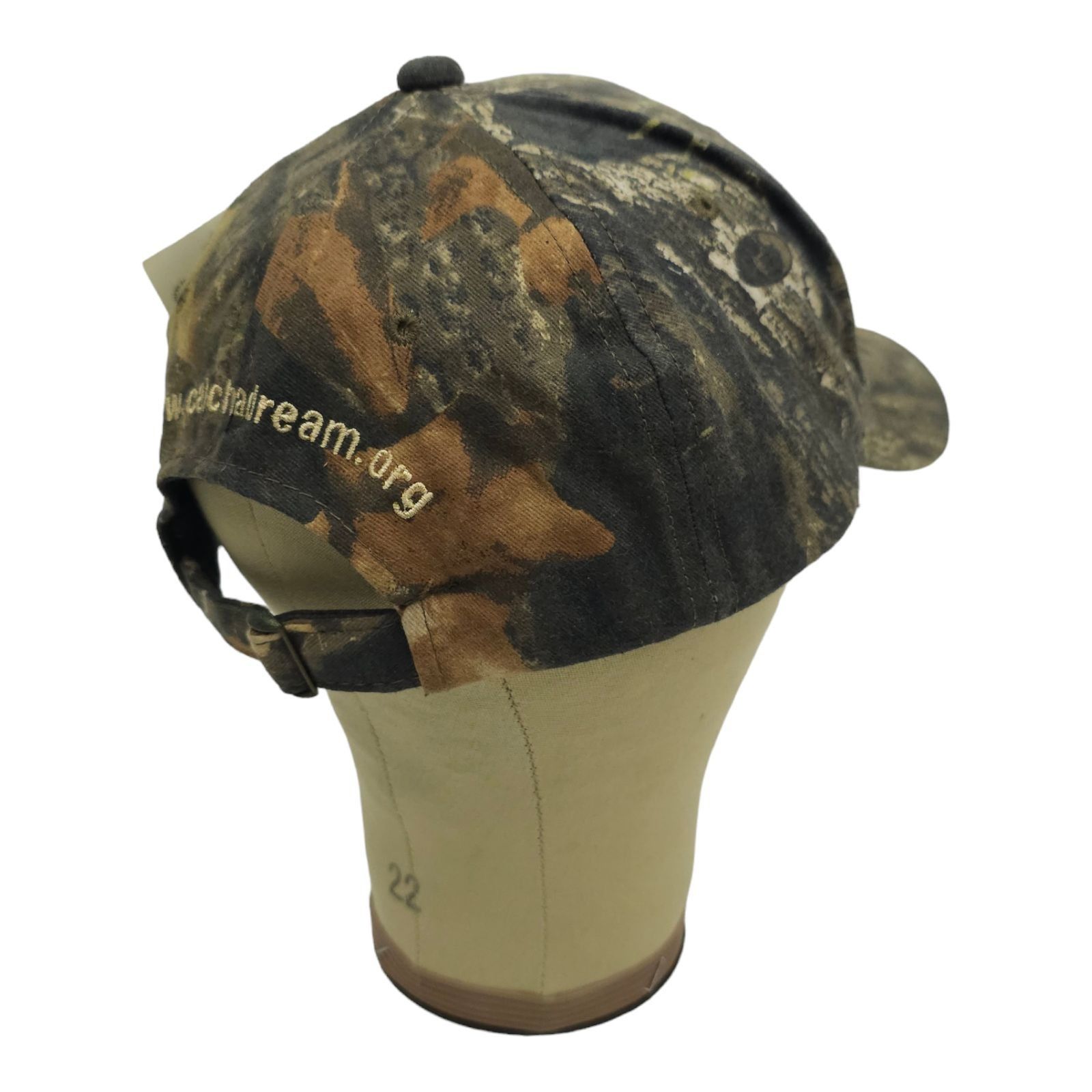 Other Mossy Oak Catch A Dream Patch Camo Tuck Strap Cap Trucker Size ONE SIZE - 13 Thumbnail
