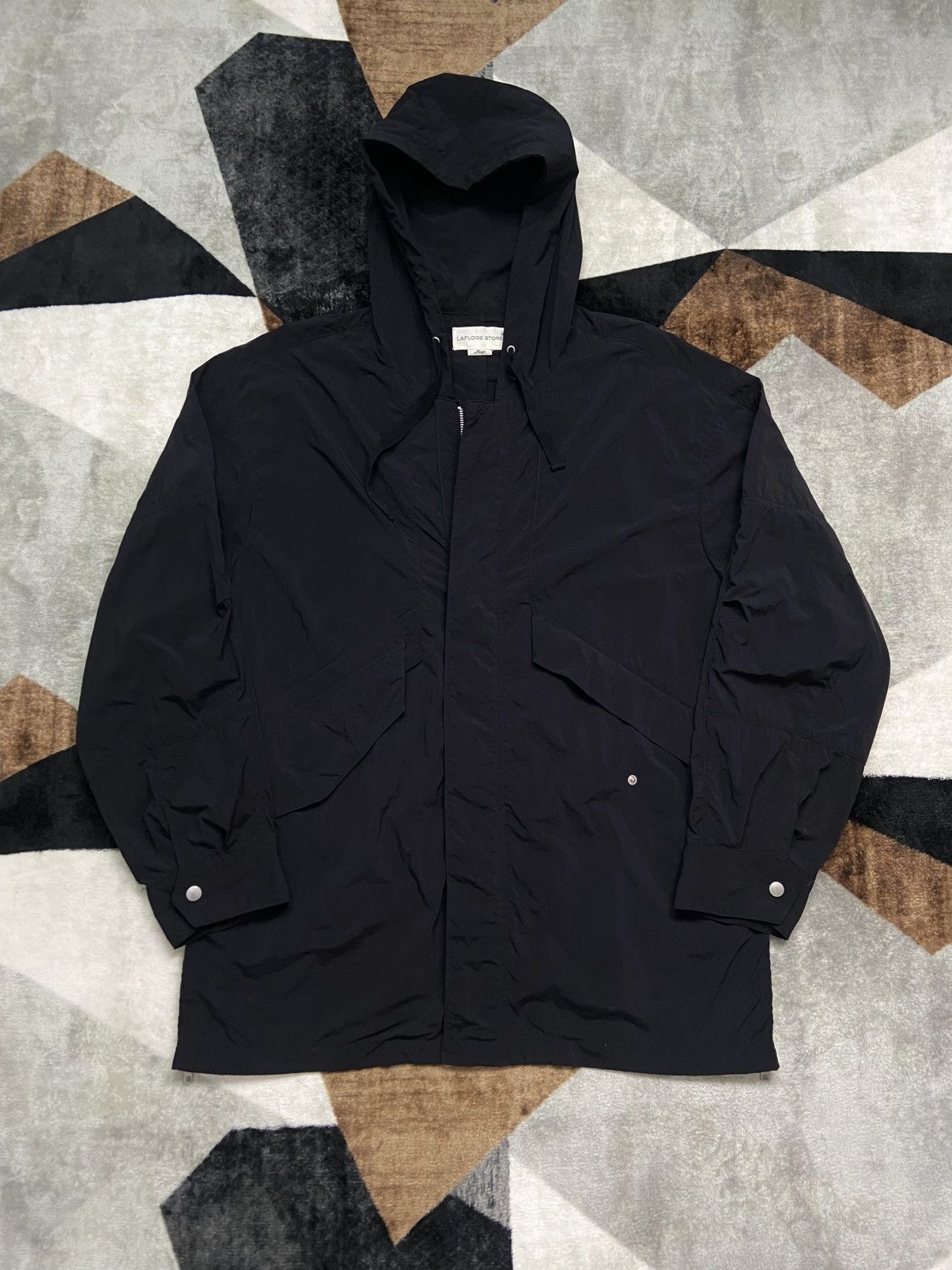 Lafudge Store Utility Lighweight Parka Multipocket Jacket