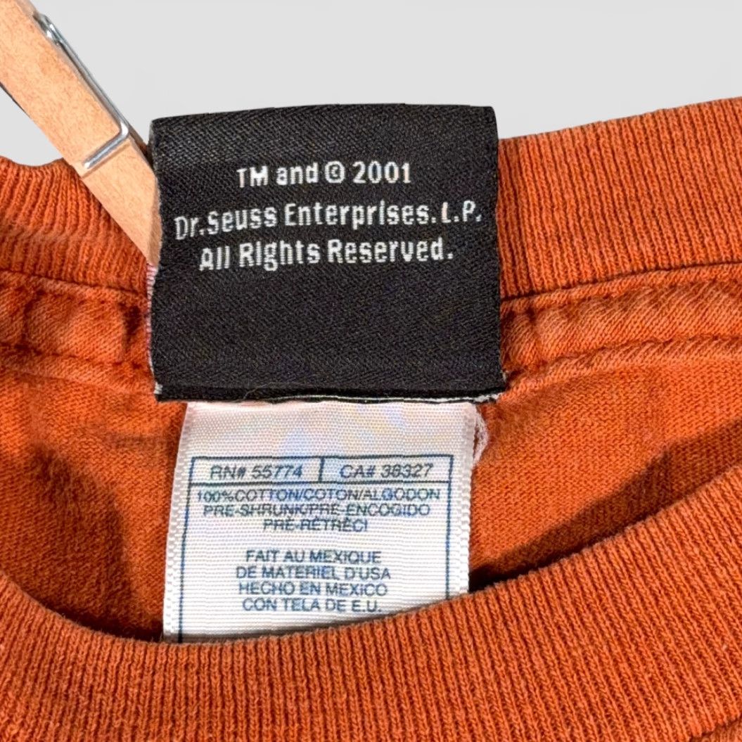 Vintage VINTAGE Dr Seuss Shirt Adult MEDIUM Orange Green Eggs Ham Book Character Y2K Shirt Mens Size US M / EU 48-50 / 2 - 5 Thumbnail