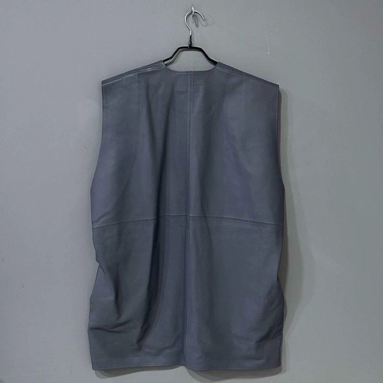 Balenciaga Sleeveless Leather Vest Balenciaga Paris-2505 Size US M / EU 48-50 / 2 - 3 Thumbnail